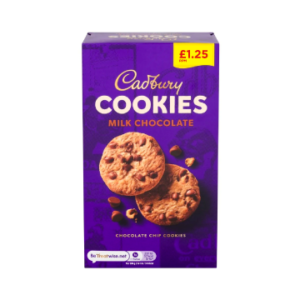 Mondelez Cadbury Cookies Milk Chocolate Chips Cookies, 150g