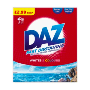Daz Washing Powder Whites & Colours 650G