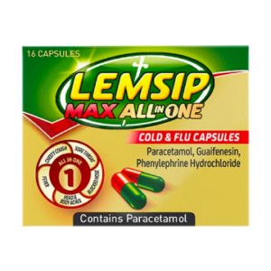 Lemsip Max All In One Cold & Flu Capsules