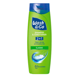 Wash & Go 2-In-1 Classic Shampoo and Conditioner, 400 ml