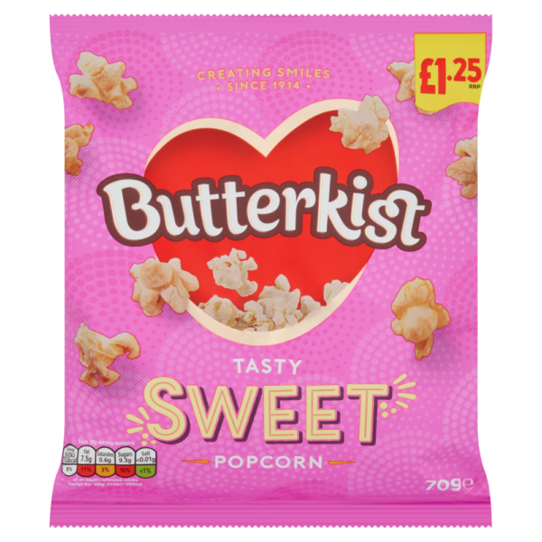 Butterkist Tasty Sweet Popcorn