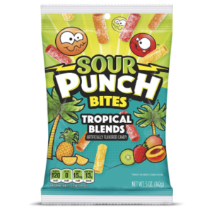 Sour Punch Bites - Tropical Fruit Flavor