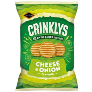 Jacobs Crinklys Cheese and Onion