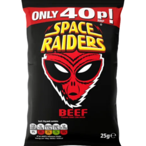 Space Raiders Crisps - Beef