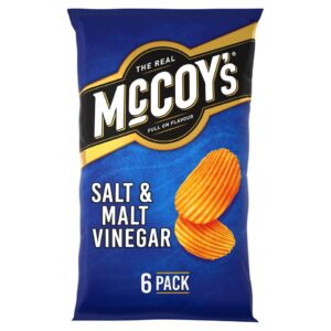 Mccoy's Salt & Malt Vinegar Crisps